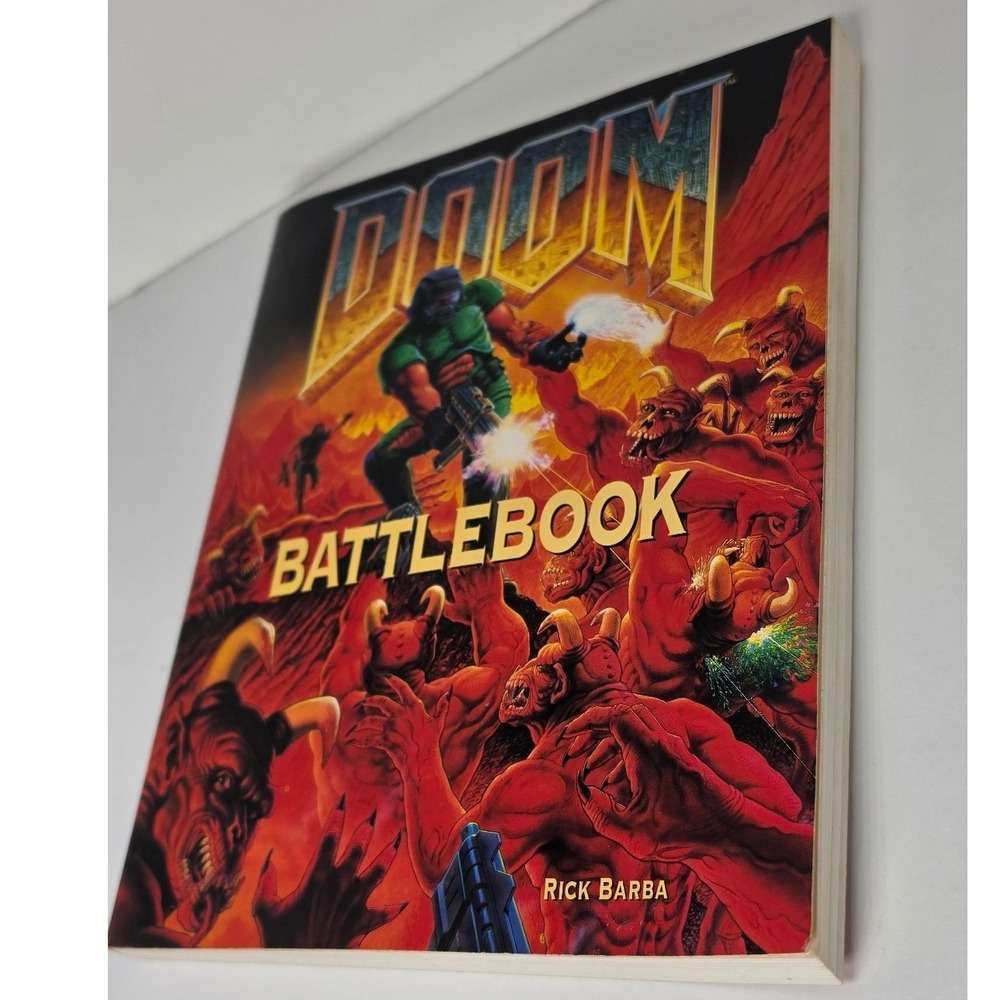 Doom Battlebook Prima Strategy Guide Rick Barba 1994 Vintage PC Game Book